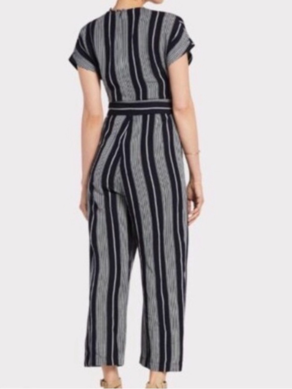 Rails Angela Mediterranean Stripe Navy Jumpsuit - Picture 3 of 11